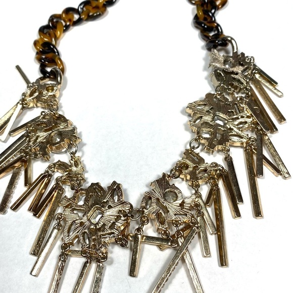 BaubleBar Necklace Rhinestones Bling Statement 17.5”+2” - Picture 6 of 16